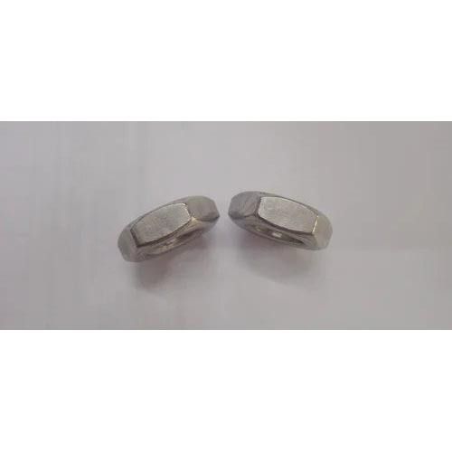 Silver Stainless Steel Lock Nut