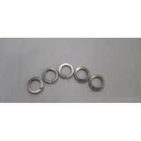 Ss Din 127 Spring Flat Washer - Stainless Steel, Standard Size, Silver Color - Polished Surface Finish, Industrial Use