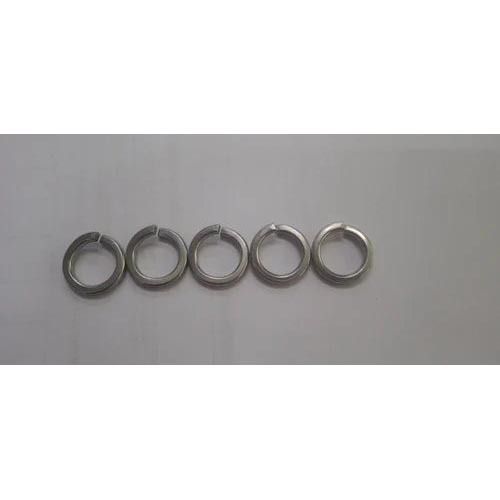 Silver Ss Spring Sq Washer