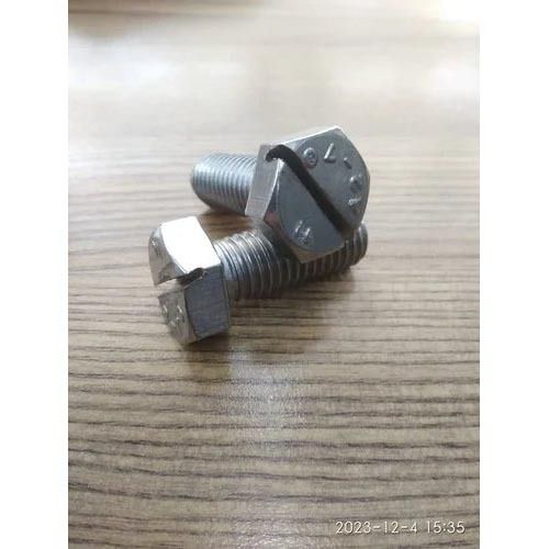 SS 316 SLOTTED HEX BOLT