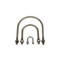 SS 202 J TYPE HOOK BOLT - Stainless Steel, M5 to M33 | Silver Finish, Industrial Usage for Enhanced Durability and Reliability