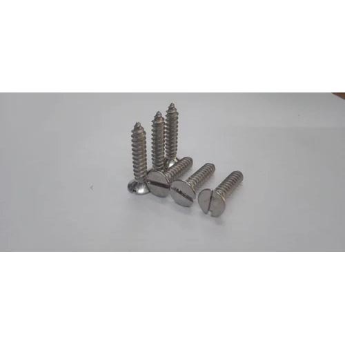 SS ISO 1482 SLOTTED CSK SELF TAPPING SCREW