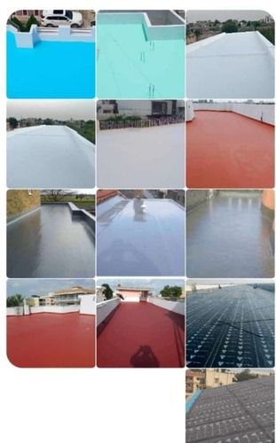 Terrace colour Waterproofing