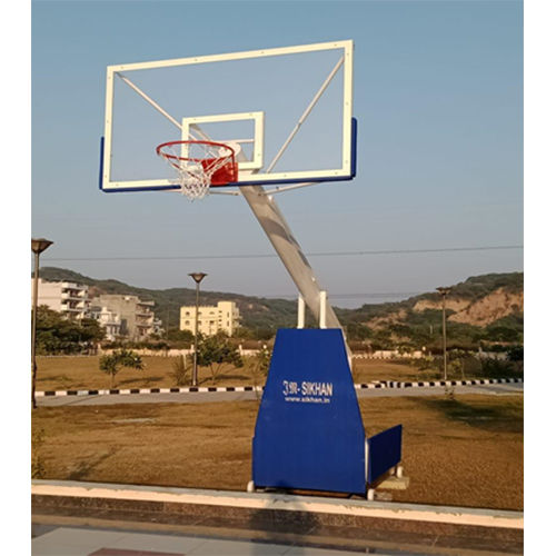 Jm Tournament Basketball Pole Moveable 8 Round Pipe Age Group: Adults