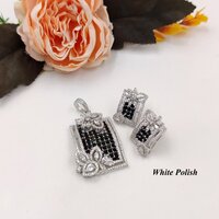 Beautiful Modern American Diamond Locket set