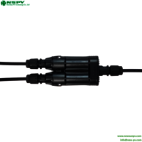 IP68 Waterproof Solar Fuse Connectors 1500VDC 60A Inline Fuse Connectors For Solar System Protection