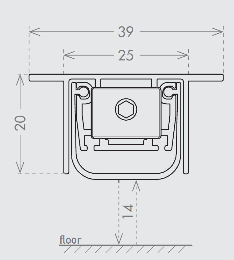 Automatic Drop down Seal (Model-ALU)