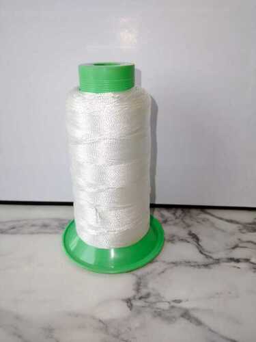 Tkt White Polyester Yarn