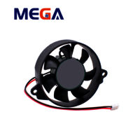 Mega Manufacturer Direct 30x30x10mm 5V 12V Round Frame Mini Brushless Fan for Networking Equipment