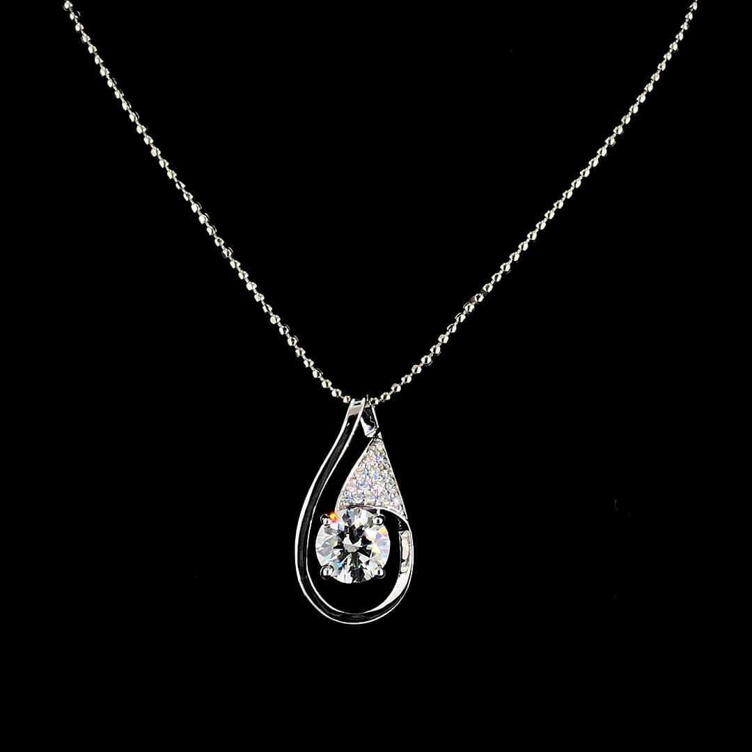 Solitaire Diamond Necklace Pendant