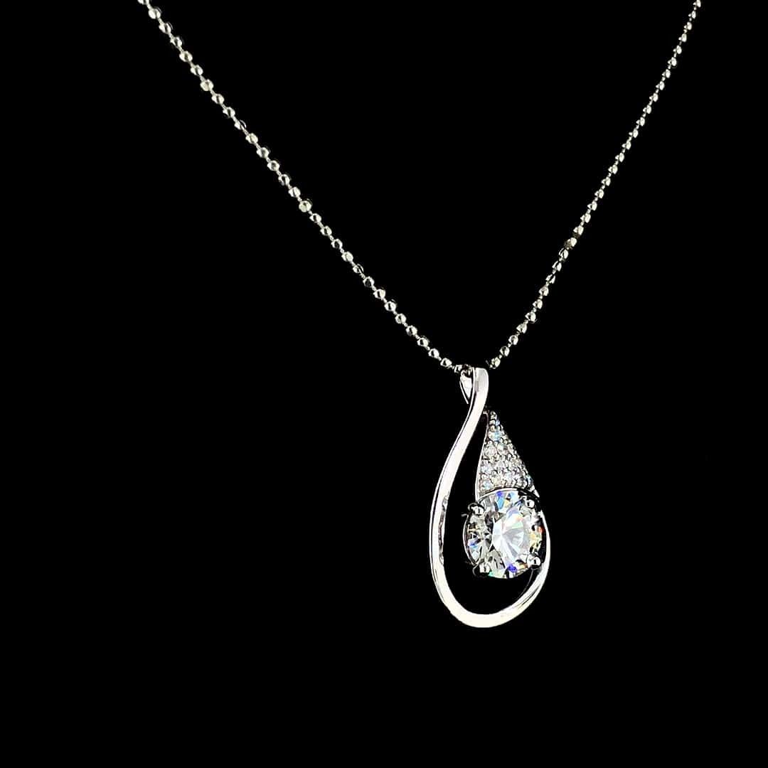 Solitaire Diamond Necklace Pendant