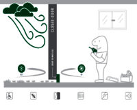 External Automatic drop down door Seal