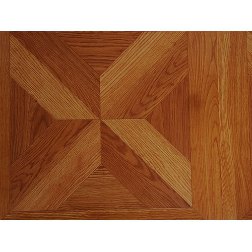 Brown Gwa-06 Parquet Laminate Flooring Tile