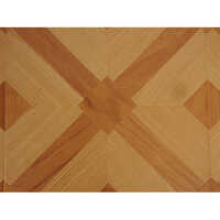 Gwa-18 Parquet Laminate Flooring Tile - 8mm Thick, Multicolor | Easy To Install, Non-slip, Smooth Surface