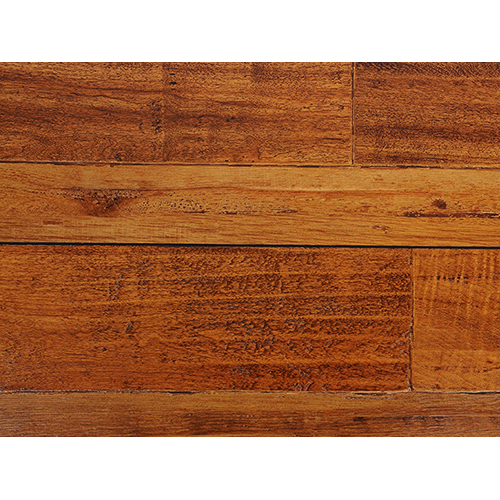 N105 Walnut Brown Barn Wood V-Groove Laminate Flooring