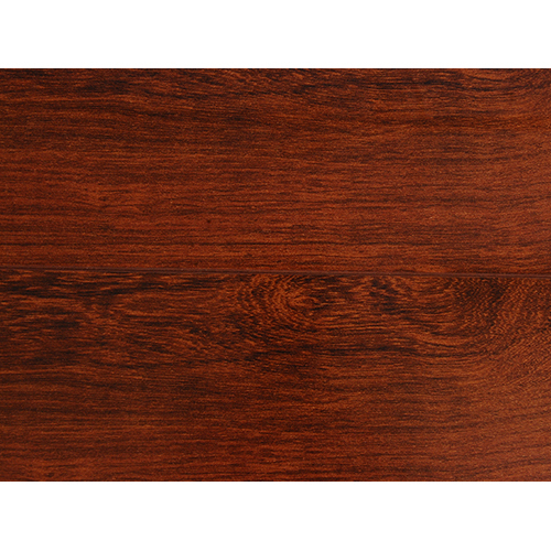 Brown N6004 Brazilian Teak Gloss Finish V-Groove Laminate Flooring