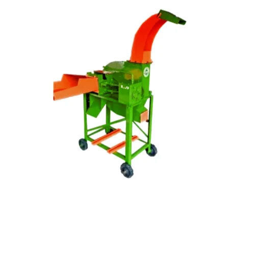 Blower Chaff Cutter Machine - Color: Green & Red