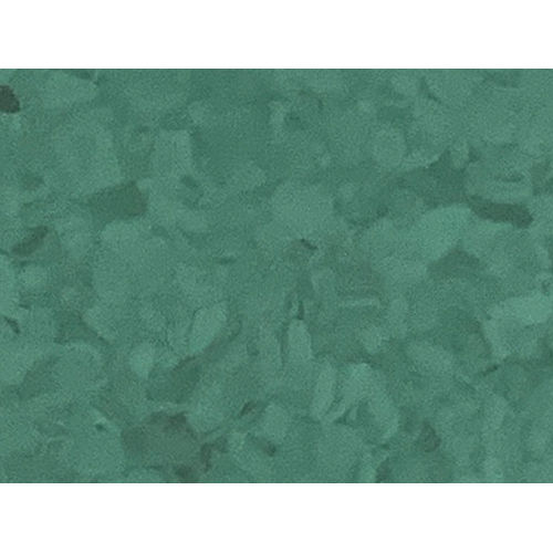 Anti-Slippery 0970 Emerald Green Homogeneous Vinyl Flooring