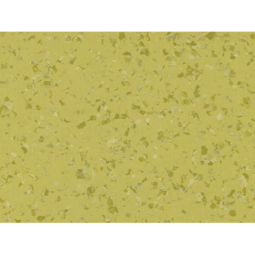 Anti-Slippery 7070 Yellow Green Homogeneous Vinyl Flooring