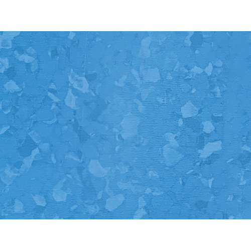 5058 Medium Blue Homogeneous Vinyl Flooring