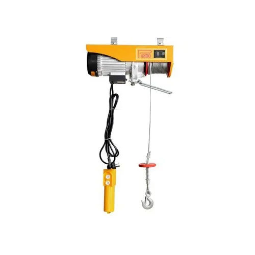 Pa 1500 Mini Electric Wire Rope Hoist Lift Speed: 10 M/M