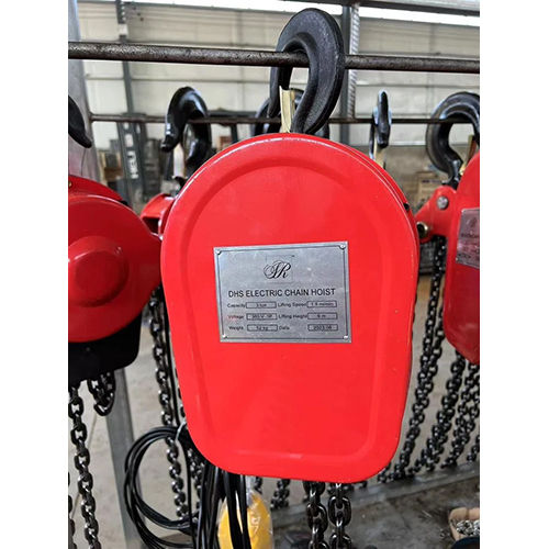 3 Phase Electric Chain Block With Hoist Capacity: 1-3 Ton/Day