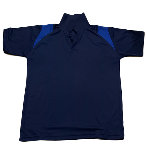 Navy Blue Sport School Uniform T-Shirt