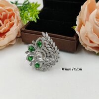 Elegant Fancy American Diamond Ring