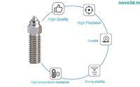 Creality K1 Copper Nozzle Size 0.4mm for 1.75mm Filament