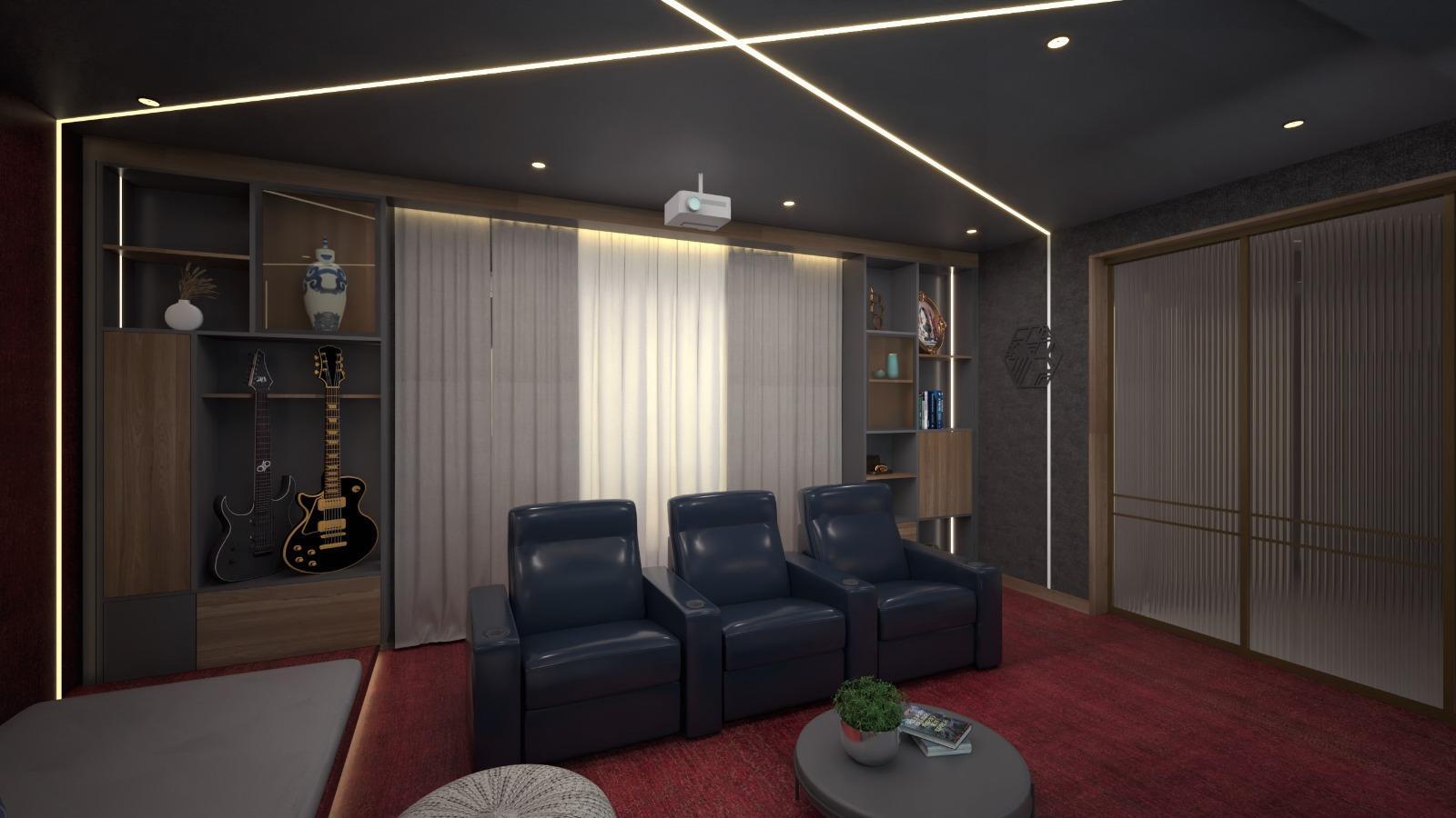 Home Theatre Room Acoustic Treatment