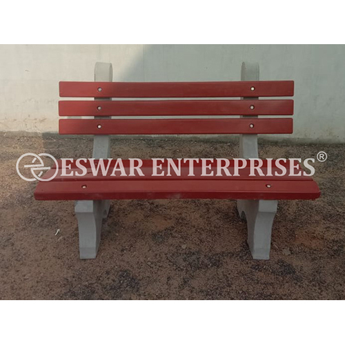 Cement 3 Seater Concrete Park Bench