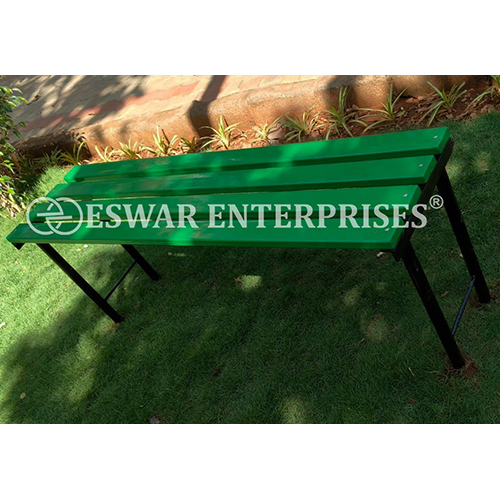Cast Iron Park Bench Without Backrest