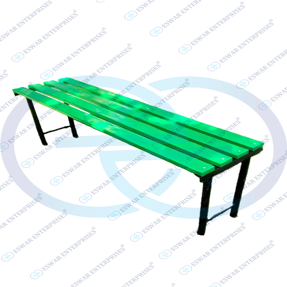 Cast Iron Park Bench Without Backrest