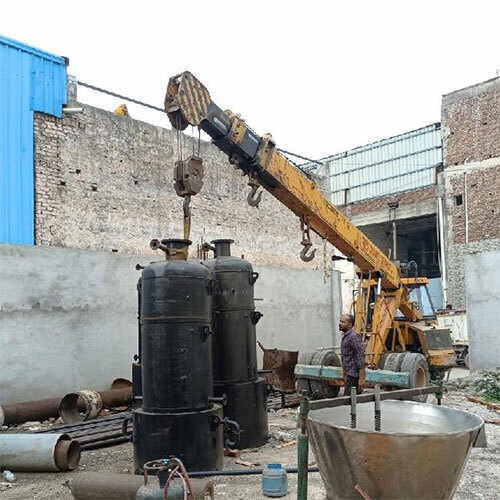 steam boiler wood fire