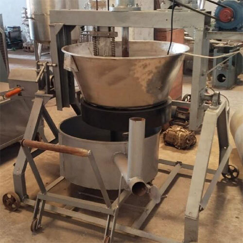 Wood operated khoya machine