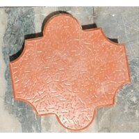 Glossy Cement Paver Block - Color: Brown