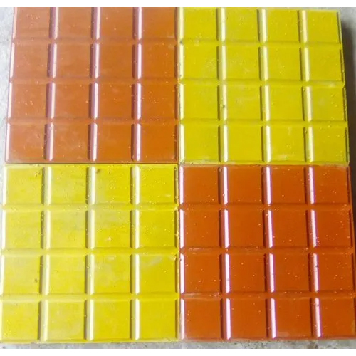 Double Colour Chequered Tiles