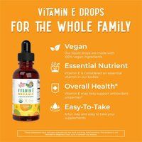 MaryRuth Organics USDA Vitamin E Liquid Drops 2 Month Supply