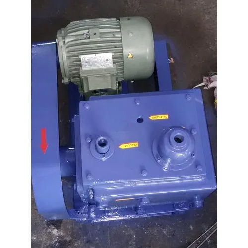 Oil Seal Vacuum Pump - Steel Construction, Different Size Options | Multicolor Design, 20 m3 Flow Rate, Single Stage Theory