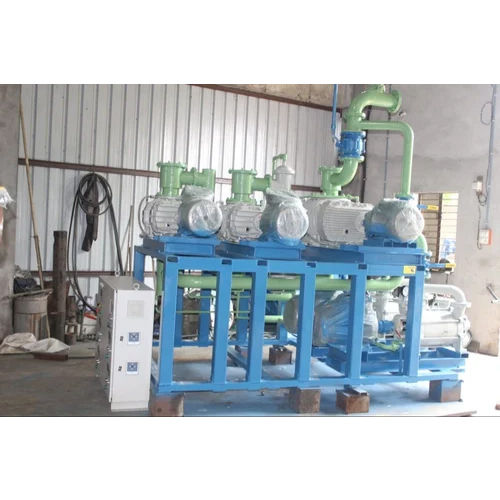 Vacuum System Combination Of Roots Blower And Oil Seal High Vacuum Pump