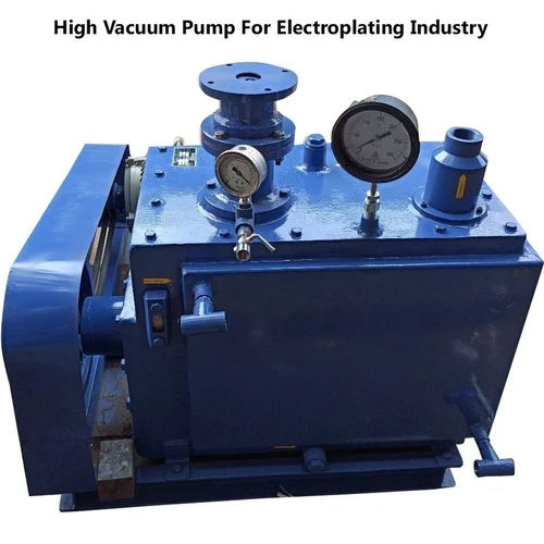High Vacuum Pumps For Electroplating Industry