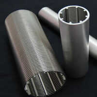Wedge-wire Slotted Filter Cartridges - Application: Food And Beverage