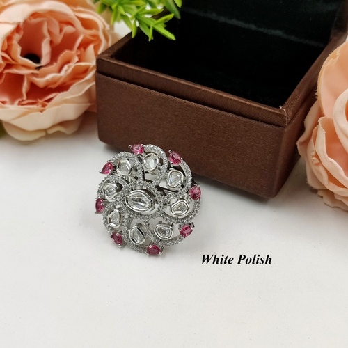 Beautiful Stylish Designer American Diamond Ring