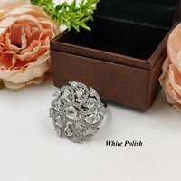 Beautiful Stylish Designer American Diamond Ring