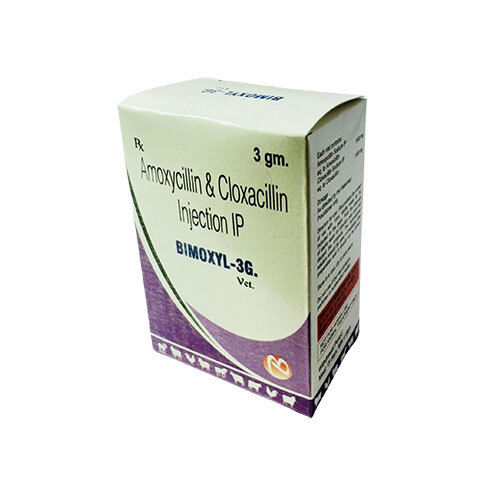 Bimoxyl 3 Gm Amoxicillin 1.5Gm & Cloxacillin 1.5Gm Veterinary Injectables