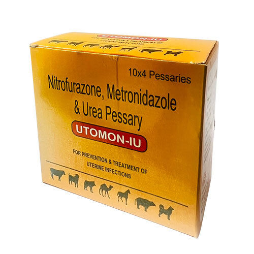 Tablets Utomon Iu  Nitrofurazone 60 Mg, Metronidazole 1 Gm & Urea Pessary 5Gm