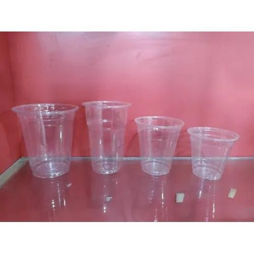 Transparent Pet Plastic Glass