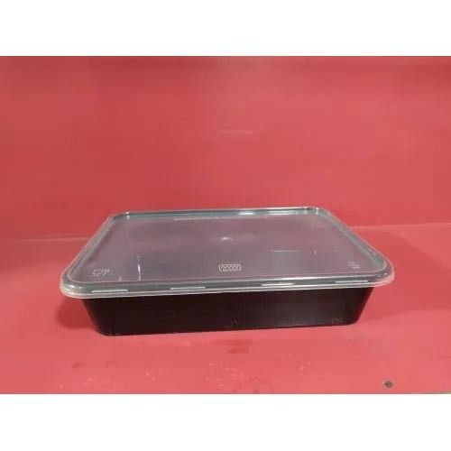 Black Rec Container 650gm