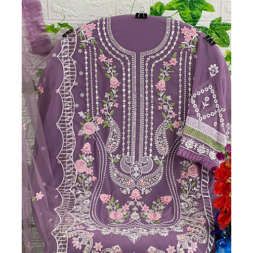 Levender Color Pakistani Suit