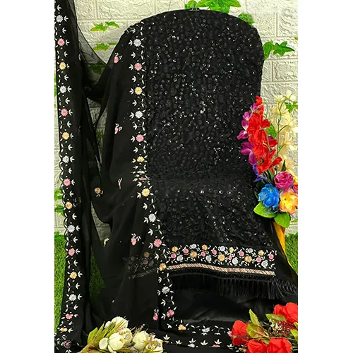 Black Color Pakistani Suit